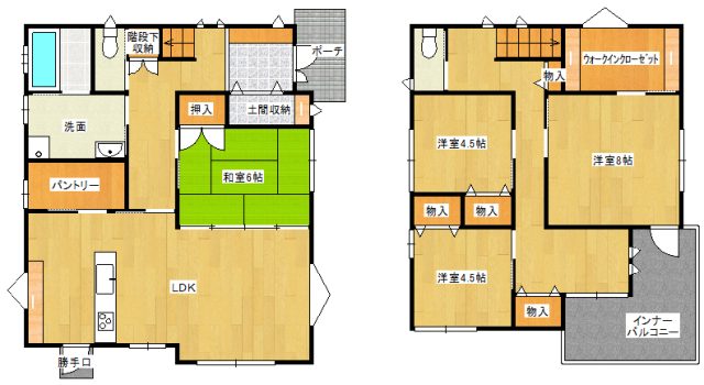 【ご契約済】周南市下上にて築10年の中古住宅の登場です!《菊川小学校・菊川中学校区、太陽光、床暖房、長期優良住宅認定通知書、駐車3台以上可、エコカラット》