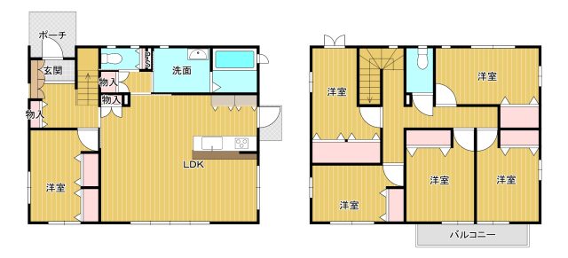 【ご成約となりました】ゆとりの6LDK!駐車5台可のトヨタホーム施工オール電化住宅が周南市夢ヶ丘に登場!《勝間小学校、熊毛中学校区》