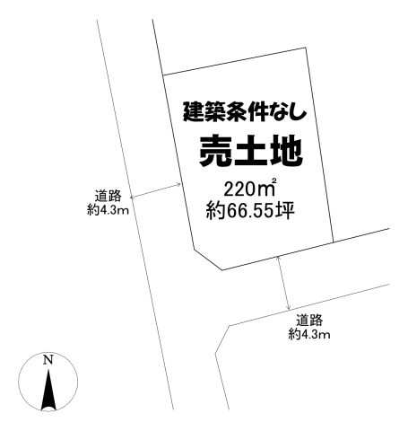 【新着物件!】周南市徳山☺ゆとりの66坪!お好きな建築会社で建てられる「建築条件なし」の売土地が出ました!《岐山小学校区・岐陽中学校区、今宿小学校へ申請により変更も可》